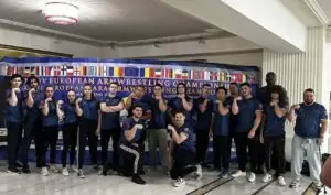 Bras de fer sportif Championnats d'Europe WAF