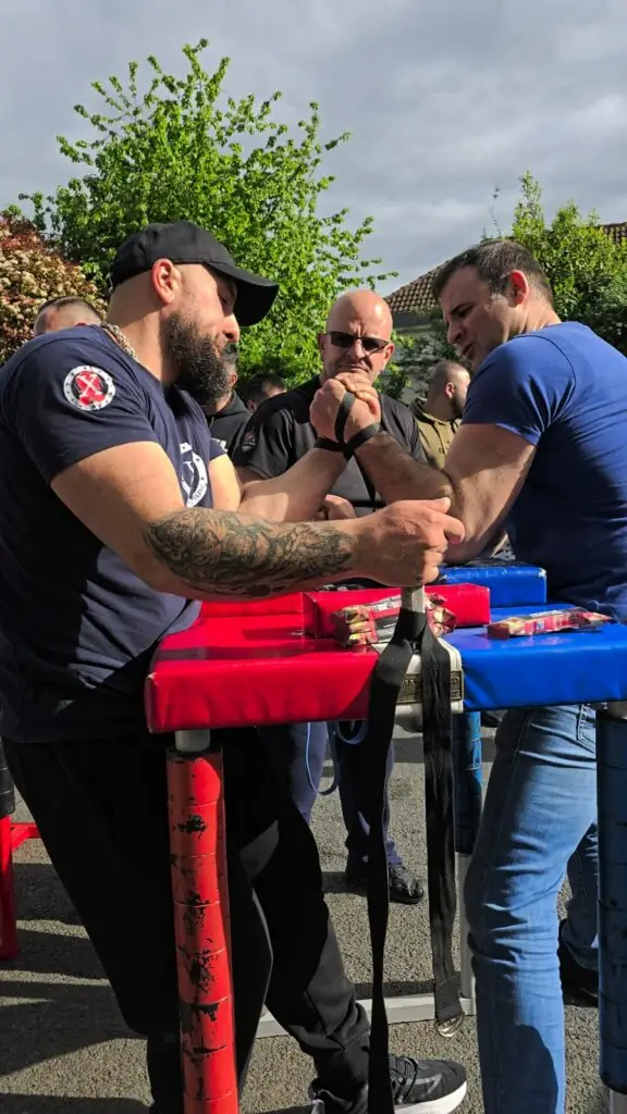 Entraînement Club de bras de fer sportif en France